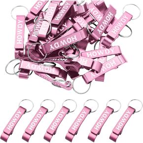Junkin 30 Pcs Western Cowboy Party Favors Bottle Opener Keychain Bulk Metal Beer Can Beverage Opener Keychains for Bar Birthday Baby Shower Wedding Wild West Theme Party Decorations Gift Souvenirs in Kuwait