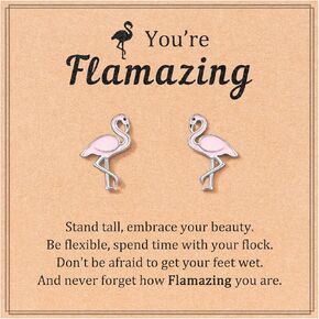 Flamingo Earrings Gifts for Women Girls