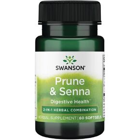 Swanson Prune & Senna 60 Sgels