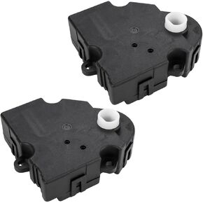 HVAC Blend Door Actuator متوافق مع Chevy Silverado Suburban GMC Sierra Yukon Cadillac Escalade Buick Rainier Pontiac Oldsmobile Hummer H2 بديل لـ 604-106 89018365 52402588 (2 PCS)