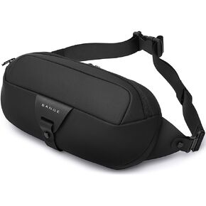 BANGE Waist Bag Pack,Belt Bag with Adjustable Belt, Main Zippered Pocket for Travel Walking Running Hiking Cycling,Easy Carry Any Phone,Wallet