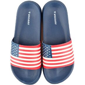 Vizari Men's 'USA SS' Soccer Slide Sandals For Adults and Teens
