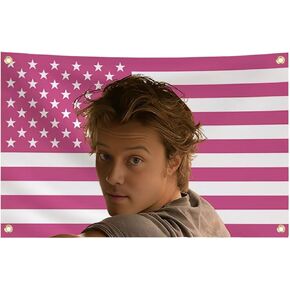 TIGERBABY 3×5Ft JJ maybank Flag Poster,Funny pink american jj flag tapestry with 4 Brass Grommets,For College Dorm Room decor,Outdoor parties,Living room,room decoration