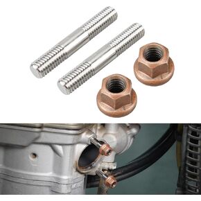 Exhaust Connection Stud Kit Compatible with Honda TRX450R 2010 2011 2012 2013 2014, TRX450R Kick Start 2006 2007 2008 2009 2012, Replacement for 90034-HP1-670