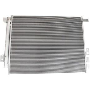 TRQ Air Conditioning A/C Condenser Compatible with 2020-2023 Ford Explorer Police Interceptor Utility Lincoln Aviator