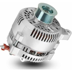 New Alternator 130 Amp Fit for Ford for 97-02 F-150, 97-99 F-250 / E-250 Econoline, 97 98 E-350 Econoline, 99-01 E-350 Super Duty, 97-01 Expedition/E-150 Econoline/E-350 Econoline Club Wagon