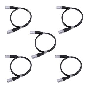Toronce 3Ft RJ45 CAT5E Ethercon Cable Both Ends with Ethernet Shielded Connectors(5Pack)