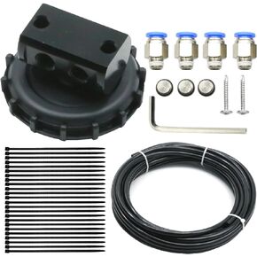 170112 Differential Breather Kit with Tube Manifold Air Filter BSP Fittings Plugs, Replacement for ARB 170112 Kit, Replaces 170112