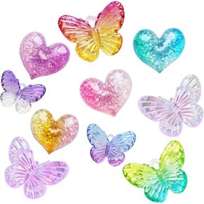 Shoe Charms for Girls and Women - Cute Bling Decoration, Designer Girly Accessories, Party Favors, Birthday Gifts