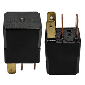 Relay UM4667730, ACM13221, CM1A-R-12V-H46 for Honda Mazda Nissan Frontier, Armada, Titan, Xterra, Pathfinder A/C Fan Motor, Head lump, Heater Relay Plug in 4 Pins 12V 35A