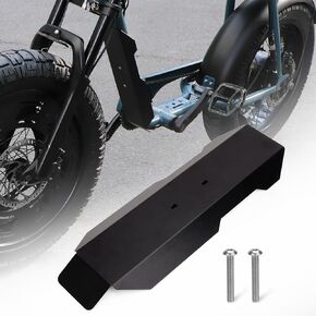 Middle Fender For Super 73 S2, Extended Protection Thickened Steel Mudguard, Middle Dirt Protector Middle Mudguard Flap Middle Dust Cover for Super 73