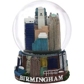 Birmingham Alabama Glass Snow Globe 65mm, 50123