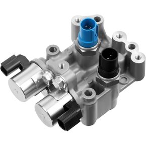 Engine Variable Valve Timing VVT Solenoid Compatible with Honda Accord L4 2.4L 2351cc 2008 2009 2010 2011 2012 OCV Oil Control with Gasket Replaces# 15811-R41-L01 918-007 15811R41L01