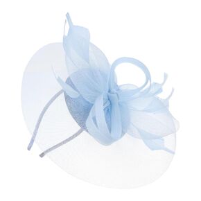 Fascinators Hats for Women Fascinator Headpiece for Girl Sky-blue Party Wedding Guest Hats and Fascinators Women Banquet Hat Weddings Mesh