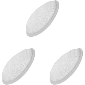 Galpada 3 قطع بيضاء Sinamay Hat Fascinator Hat Base Sinamay Hat Base Diy Fascinator Base Base Round Round Round