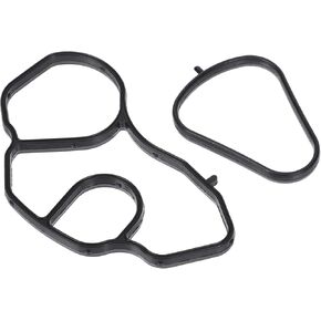 No.11428643758 Transmission Oil Pan Gasket for Mini Cooper 2007-2015/Engine Oil Filter Housing Gasket/Durable/2 Pcs