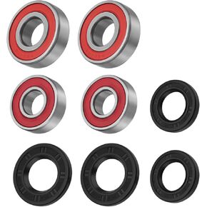 M MATI Both Front Wheel Bearing Seal Kits for Polaris Outlaw 450 2008-2010 M-X-R Outlaw 500 2006-2007 Outlaw 525 IR-S S 2007-2011 Predator 500 2003-2007 3514649 3514527 3513519