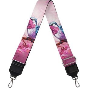 GLENLCWE Wild Tiger Stripe Print Wide Purse Strap Replacement Belt Adjustable Shoulder Strap for Crossbody/Canvas/Purse/Handbag