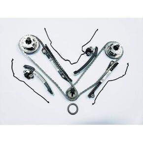 Updated Ford OEM 5.4L 3V Phaser Repair Kit - Phaser Sprockets, Tensioners, Guides, Chains 18pc kit