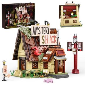 Gravity House Building Sets, Mystery Shack Building Toys Compatible with Lego, Collectible & Buildable Fun Model Toys, Collection Gift for 6+ Boys Girls Adults and TV Fans (965 PCS)