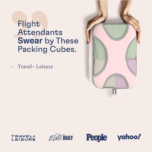 Shacke 6 Set Packing Cubes for Travel Lightweight Luggage Organizer in Saudi Arabia