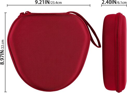 حافظة صلبة co2CREA مع استبدال وضع السكون لسماعات Apple AirPods Max (حافظة سوداء + داخل أزرق) in Kuwait
