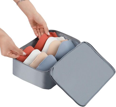 Belsmi 8 Set Packing Cubes with Shoe Bag - Compression Travel Luggage Organizer in Kuwait