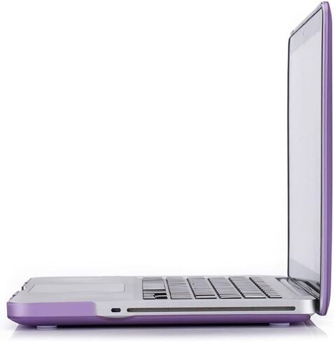 حافظة RUBAN متوافقة مع غطاء حماية ناعم غير لامع 3 في 1 لجهاز MacBook Pro مقاس 15 بوصة مع قرص مضغوط (غير شبكي) (موديل A1286) + غطاء لوحة مفاتيح وواقي شاشة 2011 2010 2009 (وردي ساخن) in Saudi Arabia
