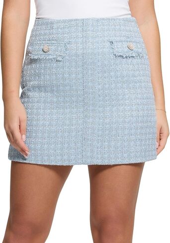 GUESS Women's Eco Daphnee Mini Flap Skirt in Kuwait