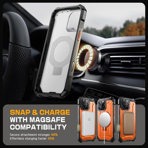 حافظة SUPCASE لهاتف iPhone 16 Pro مع زر التقاط التحكم في الكاميرا (مقبض Unicorn Beetle)، [متوافقة مع MagSafe] حافظة هاتف مغناطيسية متينة متينة لهاتف iPhone 16 Pro 6.3 بوصة 2024، أسود in Saudi Arabia