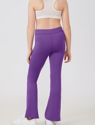 DANI CHINS Girls Athletic Bootcut Leggings Quick Dry Flared Compression Yoga Pants in Saudi Arabia