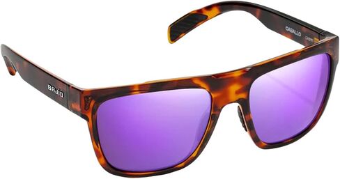 Bajio Sunglasses - Model Caballo - Dark Tortoise Gloss, Polycarbonate Lens, Assorted Lens Colors in Saudi Arabia