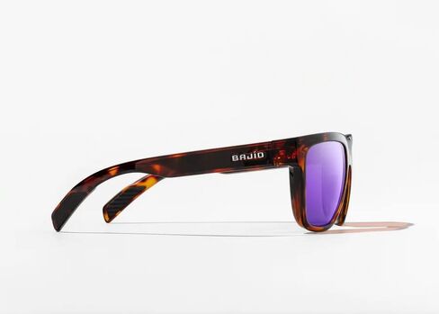 Bajio Sunglasses - Model Caballo - Dark Tortoise Gloss, Polycarbonate Lens, Assorted Lens Colors in Saudi Arabia