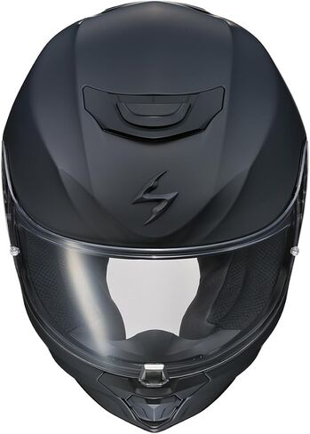ScorpionEXO R330 Full Face Polycarbonate Shell Motorcycle Helmet with Pinlock Ready Shield and Bluetooth Ready Speaker Pockets DOT Approved Adult in Saudi Arabia