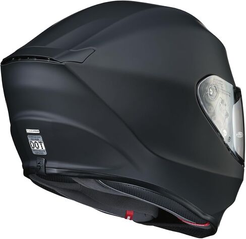 ScorpionEXO R330 Full Face Polycarbonate Shell Motorcycle Helmet with Pinlock Ready Shield and Bluetooth Ready Speaker Pockets DOT Approved Adult in Saudi Arabia