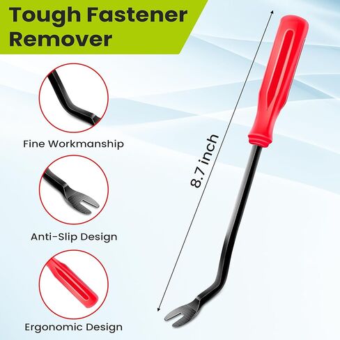 240 PCS مقاطع المصد والمسامير البلاستيكية PUSH PUN PIN - تشمل 12 أحجامًا و 5 مزيل لقفل GM و FORD و TOYOTA و Honda و Chrysler و Mercedes و BMW و ACURA وغيرها الكثير in Kuwait