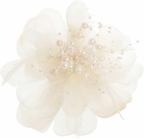Song Qing Fascinators Hats for Women Tea Party Pin Brooch Corsage Flower Derby Bridal Cocktail Church Wedding Headwear in Saudi Arabia