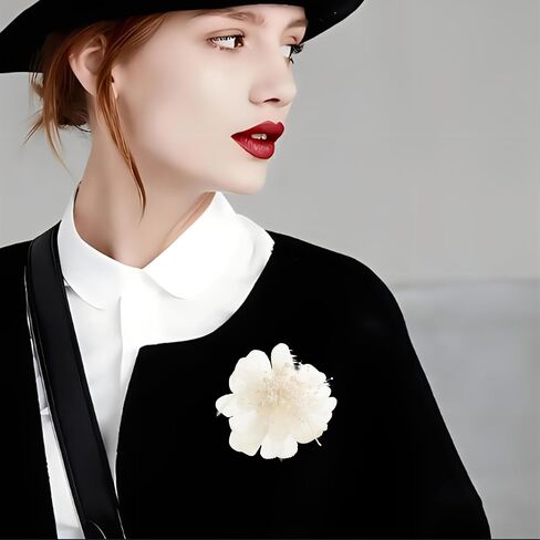 Song Qing Fascinators Hats for Women Tea Party Pin Brooch Corsage Flower Derby Bridal Cocktail Church Wedding Headwear in Saudi Arabia