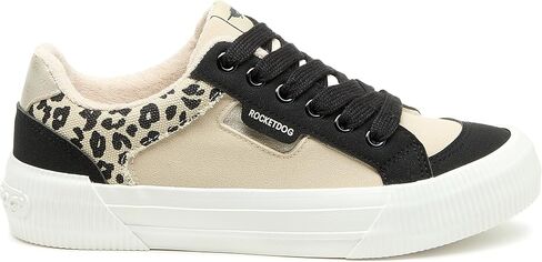 Rocket Dog Women's Cheery Sneaker, Block Tan Combo, 10 in Saudi Arabia