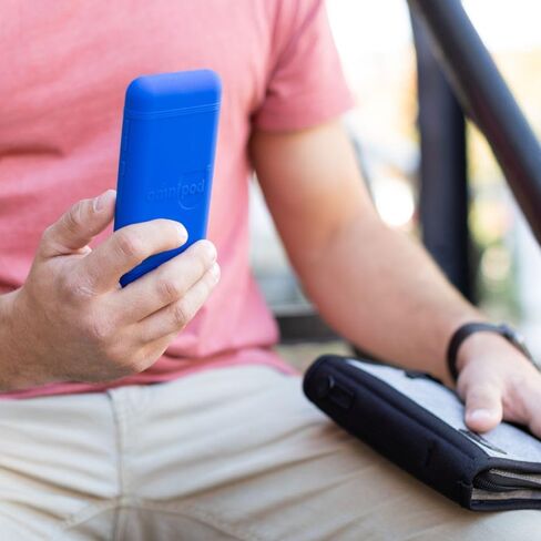 Omnipod 5 Gel Skin Case with Dexcom G7 cutout | PDM Protective Cover | Protect Omnipod 5| Diabetes Care(Teal/White) in Kuwait