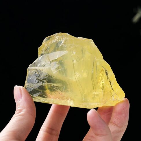 Apengshi 1pcs Citrine Raw Crystal 0.55-0.66 رطل من أحجار الكريستال الطبيعية الكريستالية الحجارة الخشنة للتراجع ، التلميع ، الديكور المنزلي ، DIRACTION DEY ، WICCA THERAPY in Kuwait