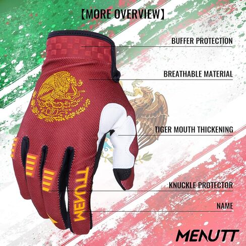 Motocross Motorcycle Dirt Bike Mexico Gloves Motorbike Riding Bike Gloves MTB ATV MX Off Road Racing Sports Cycling Glove in Kuwait