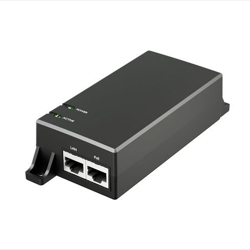 حاقن Gigabit PoE+ بقدرة 30 وات متوافق مع IEEE802.3at/af، يوفر الطاقة عبر شبكة إيثرنت PoE(15.4W) أو PoE+(30W) لمسافات تصل إلى 328 قدمًا، محول حاقن PoE للكاميرا/نقطة الوصول/هواتف IP، AG-P200 in Kuwait