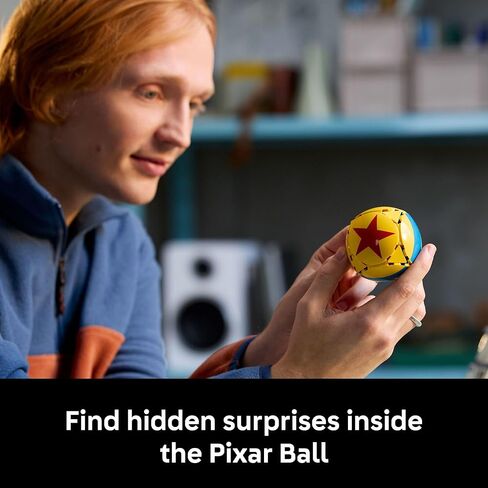 LEGO Ideas Disney Pixar Luxo Jr. - Room Decor and Building Set for Adults - Office and Desk Decor for Women and Men, Ages 18+ - Brick-Built Lamp DIY Kit - Collectible Gift Idea for Movie Fans - 21357 in Saudi Arabia