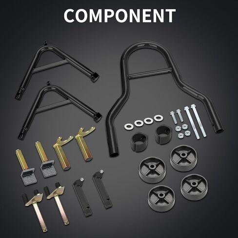 Motorcycle Stand‌ & ‌Lift‌ Combo 882LBS ‌Motorcycle Jack‌ Front/Rear Wheel Stand Universal Fit for Sport Bikes (Yamaha/Kawasaki), Garage/Driveway Use by Mechanics (Black) in Saudi Arabia
