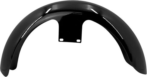 Front Fender 19'' 21'' 23'' Wheel Wrap Fit For Harley Touring Street Glide Road King Electra Glide Baggers (120/R19 Gloss Black) in Saudi Arabia