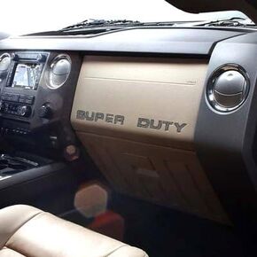 Eurosport Daytona- متوافق مع طقم الحروف في Ford Super Super Dut Duty- ألياف الكربون