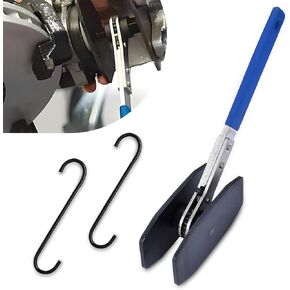 1 PC Car Auto Tool ، فاصل مكبس الفرامل ، وجع ضاغط مكبس الفرامل ، مناسب لمعظم السيارات (الأزرق)