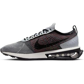 Nike Air Max Flyknit Racer Mens Trainers Sneakers ، Wolf Gray White Black ، 10.5
