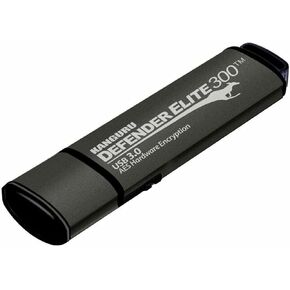 محرك أقراص فلاش Kanguru Defender Elite300 FIPS 140-2، آمن ومعتمد USB 3.0